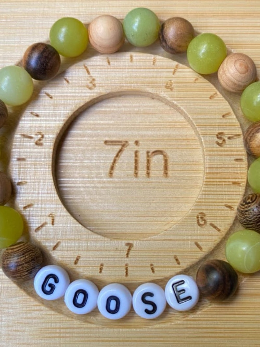Set of 3 bracelets customized “Goose”